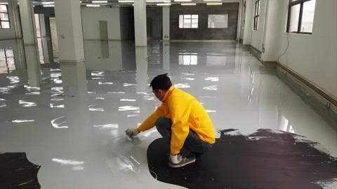 伊川防腐防静电地坪,防腐防静电自流平地坪